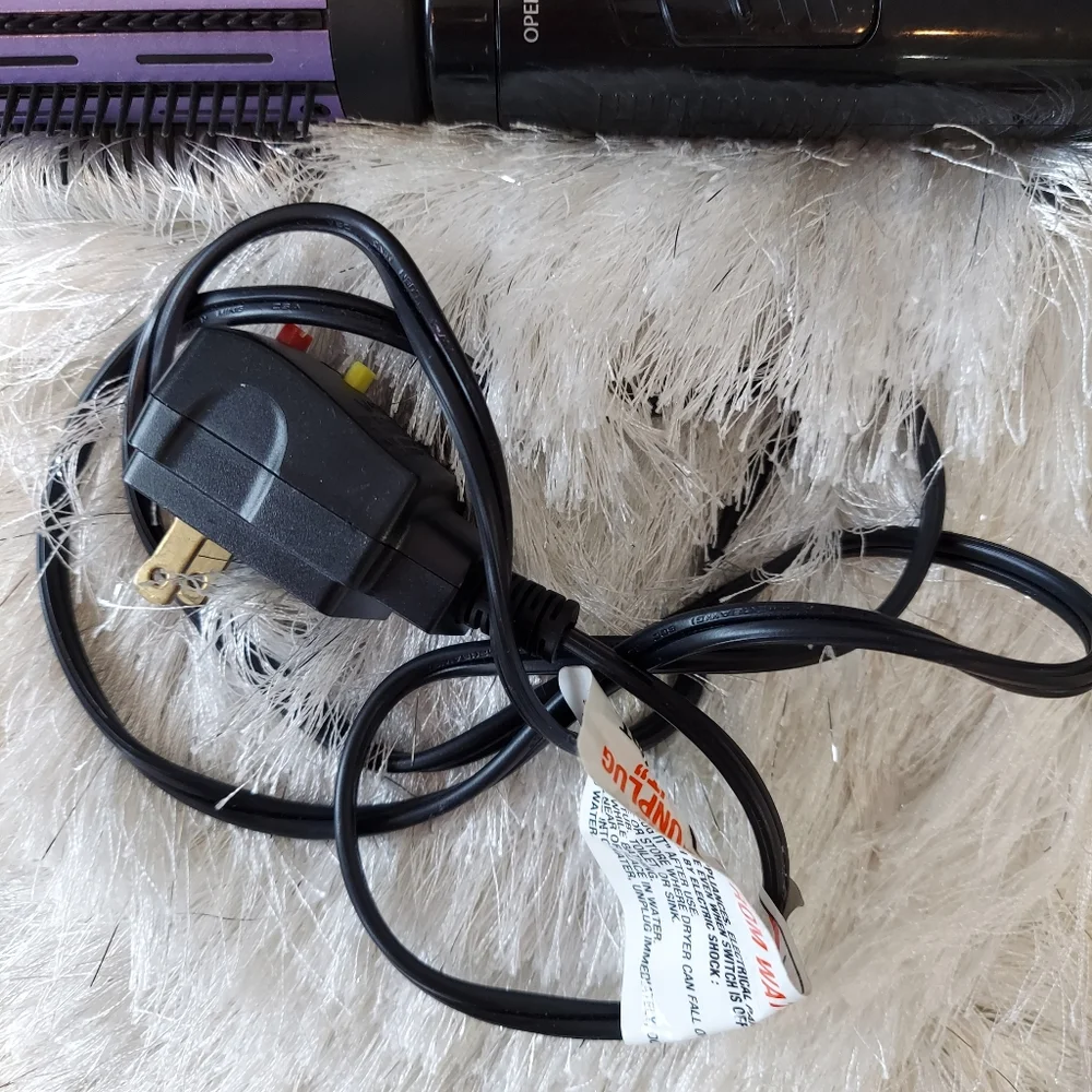 Conair electronic hair styling brush Purple Barrel Very Clean